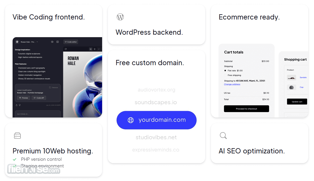 10Web - AI Website Builder 畫面截圖 3