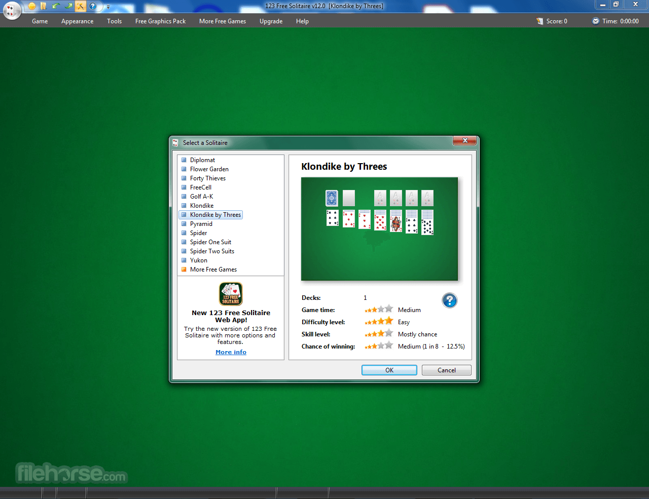 123 Free Solitaire 畫面截圖 1