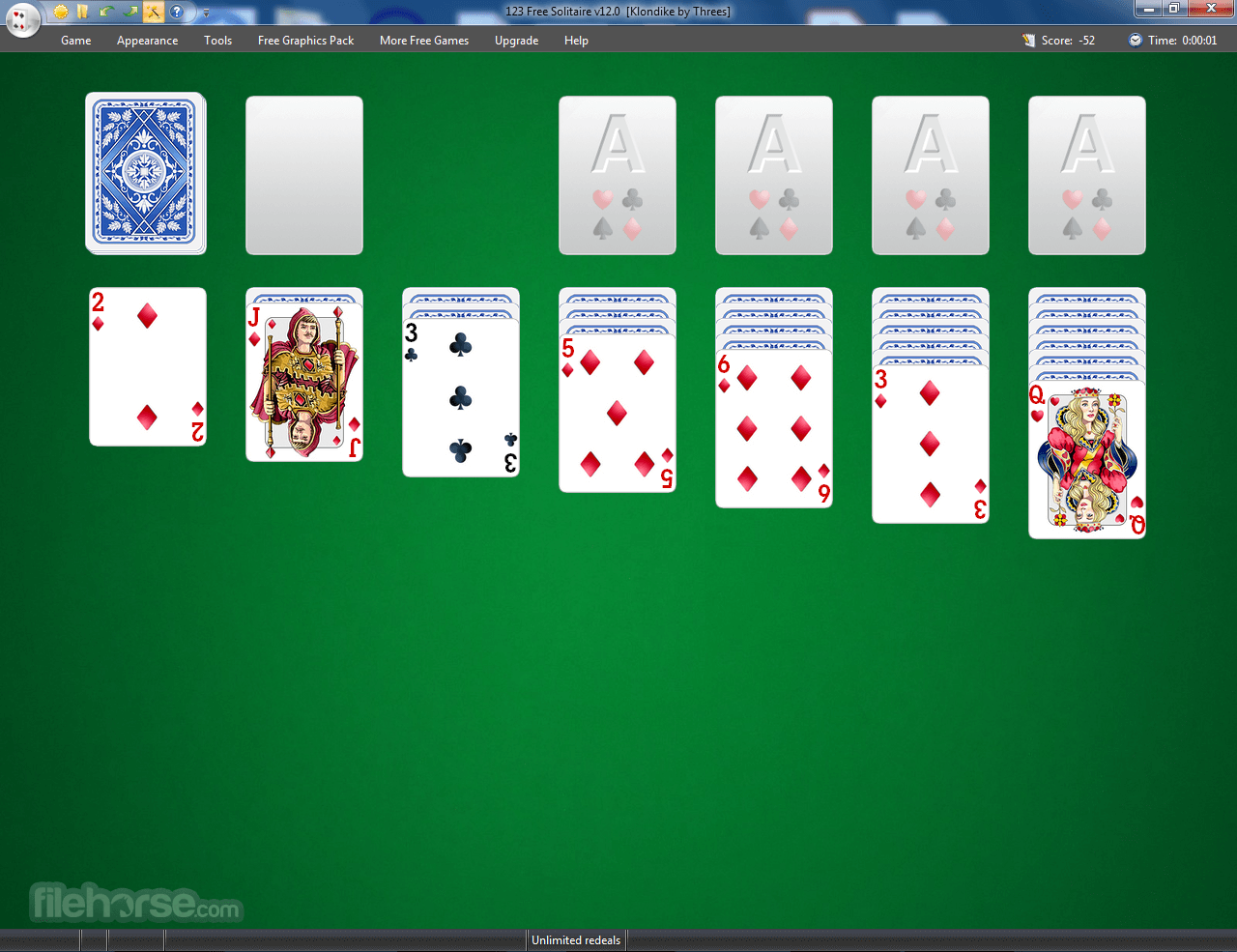 123 Free Solitaire 畫面截圖 2
