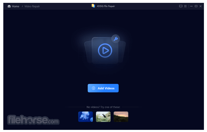 4DDiG Video Repair 畫面截圖 2