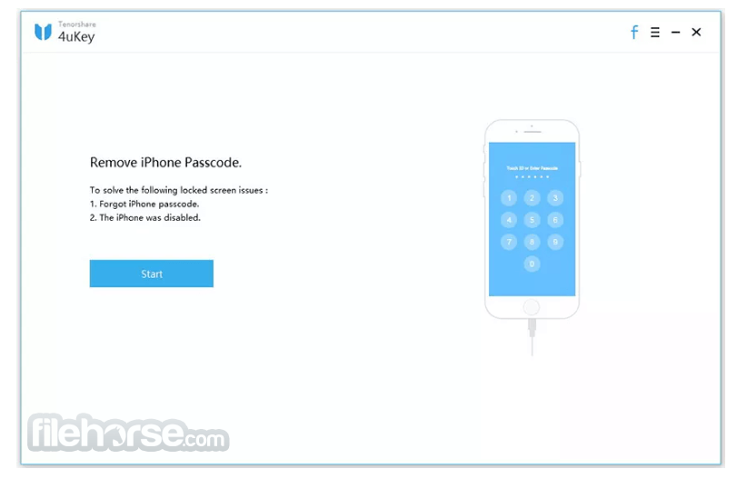 Tenorshare 4uKey iPhone Unlocker 畫面截圖 2