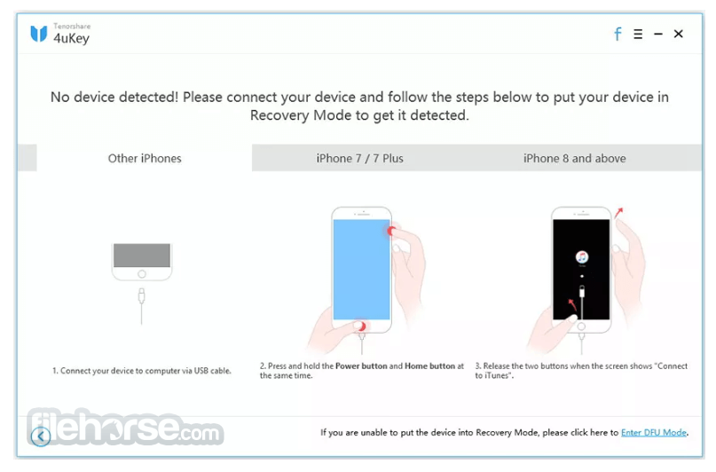 Tenorshare 4uKey iPhone Unlocker 畫面截圖 3