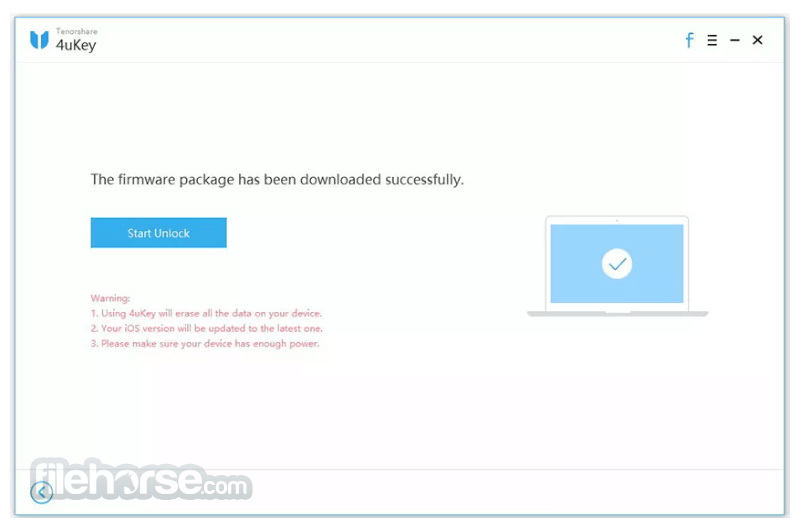 Tenorshare 4uKey iPhone Unlocker 畫面截圖 4