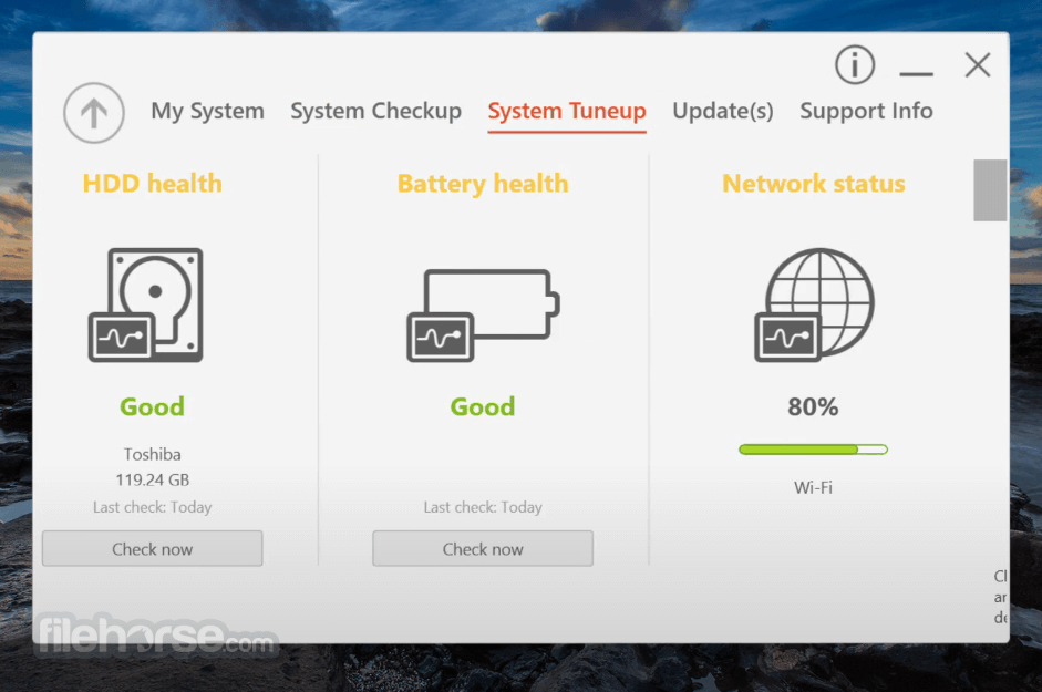 Acer Care Center 畫面截圖 3