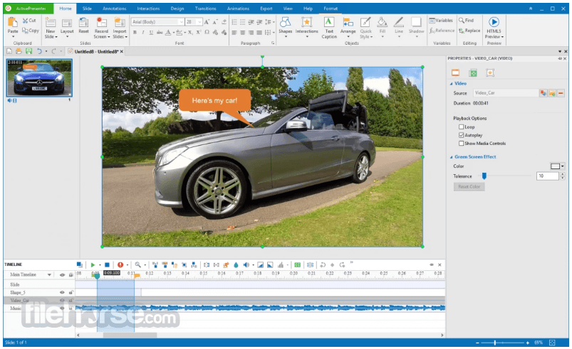 ActivePresenter 畫面截圖 2
