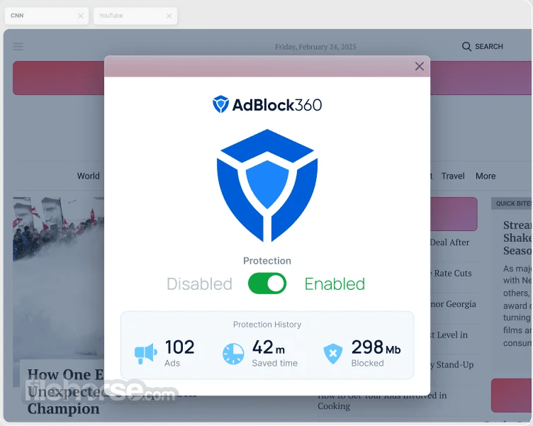 AdBlock360 畫面截圖 1