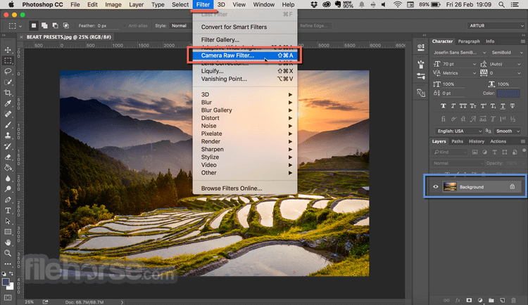 Adobe Camera Raw 畫面截圖 2