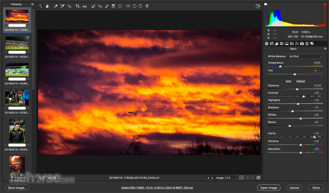 Adobe Camera Raw 畫面截圖 2
