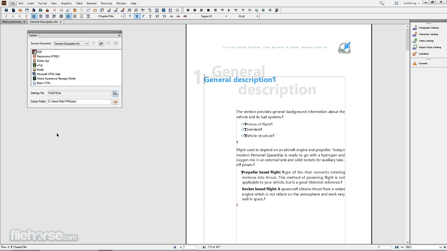 Adobe FrameMaker 畫面截圖 3