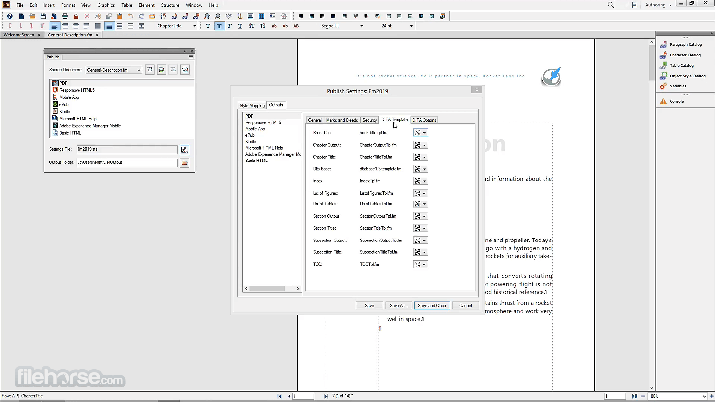 Adobe FrameMaker 畫面截圖 5