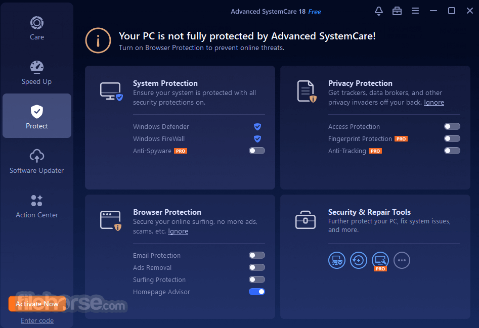Advanced SystemCare Free 畫面截圖 4
