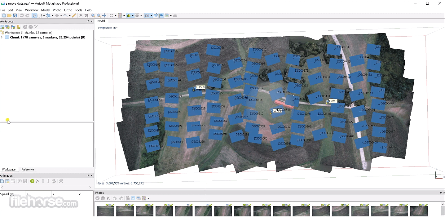 Agisoft Metashape 2.3.1 (64-bit) 畫面截圖 4