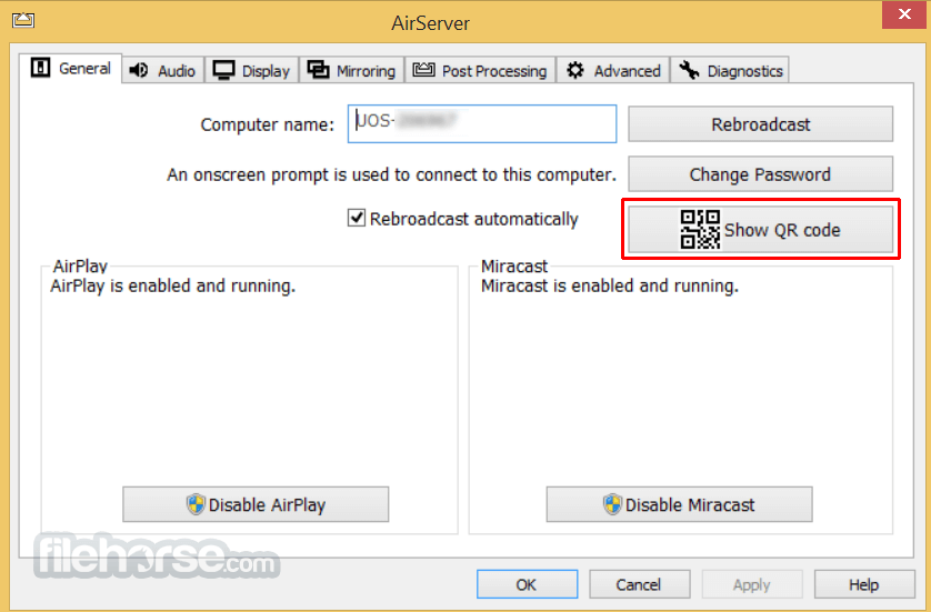 AirServer 5.7.2 (64-bit) 畫面截圖 3