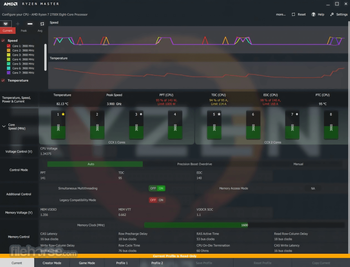 AMD Ryzen Master 3.1.1 Build 畫面截圖 3