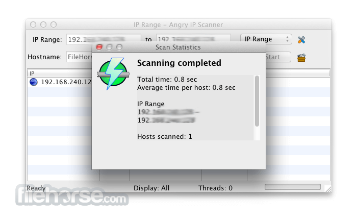 Angry IP Scanner 畫面截圖 2