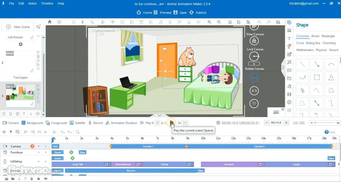 Animiz Animation Maker 2.5.8 (64-bit) 畫面截圖 1