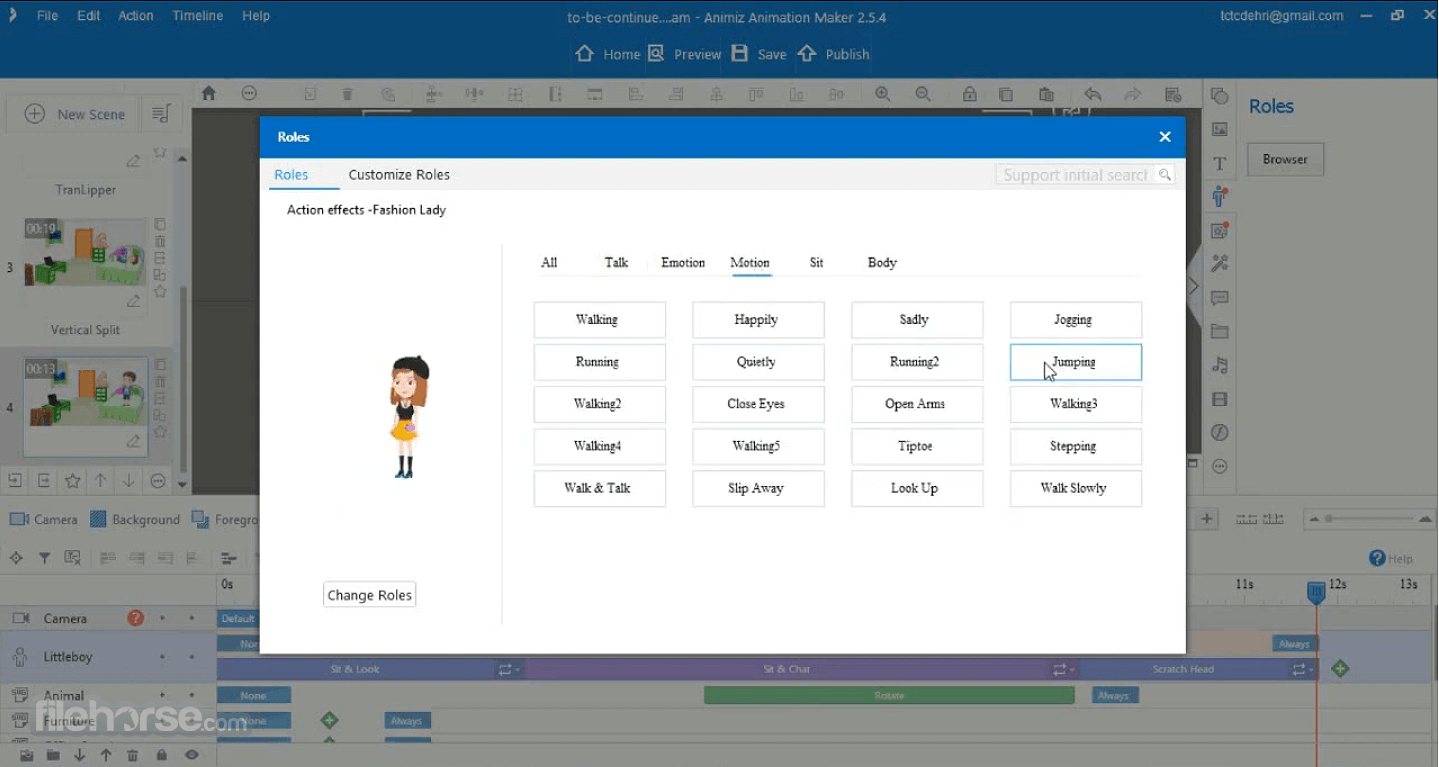Animiz Animation Maker 2.5.8 (64-bit) 畫面截圖 3