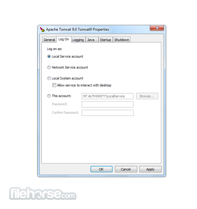 Apache Tomcat 畫面截圖 2