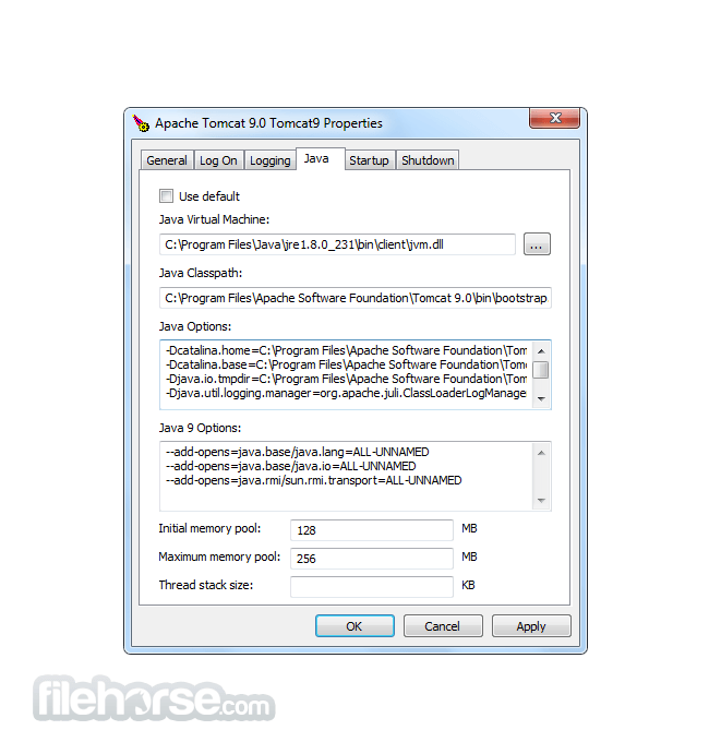 Apache Tomcat 畫面截圖 4