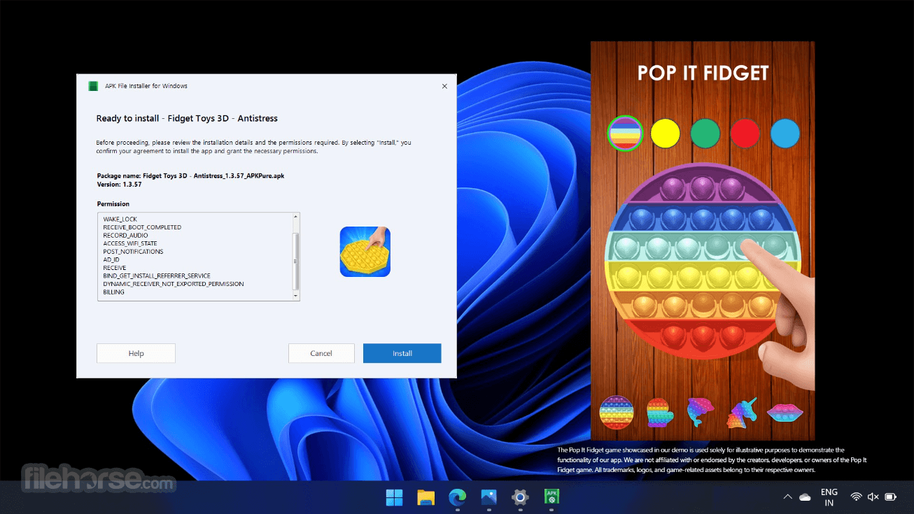EZ APK App Installer for PC 畫面截圖 1