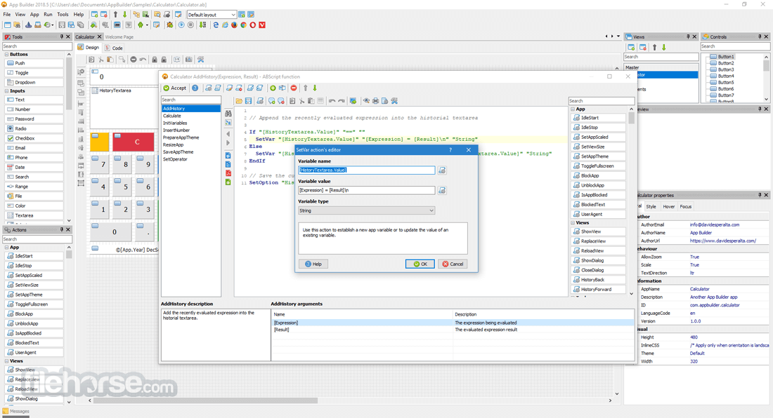 App Builder 畫面截圖 3