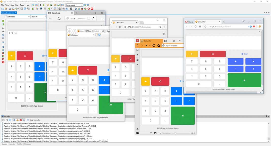 App Builder 畫面截圖 4