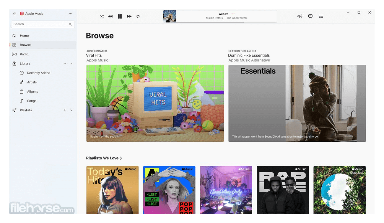 Apple Music for PC 畫面截圖 2
