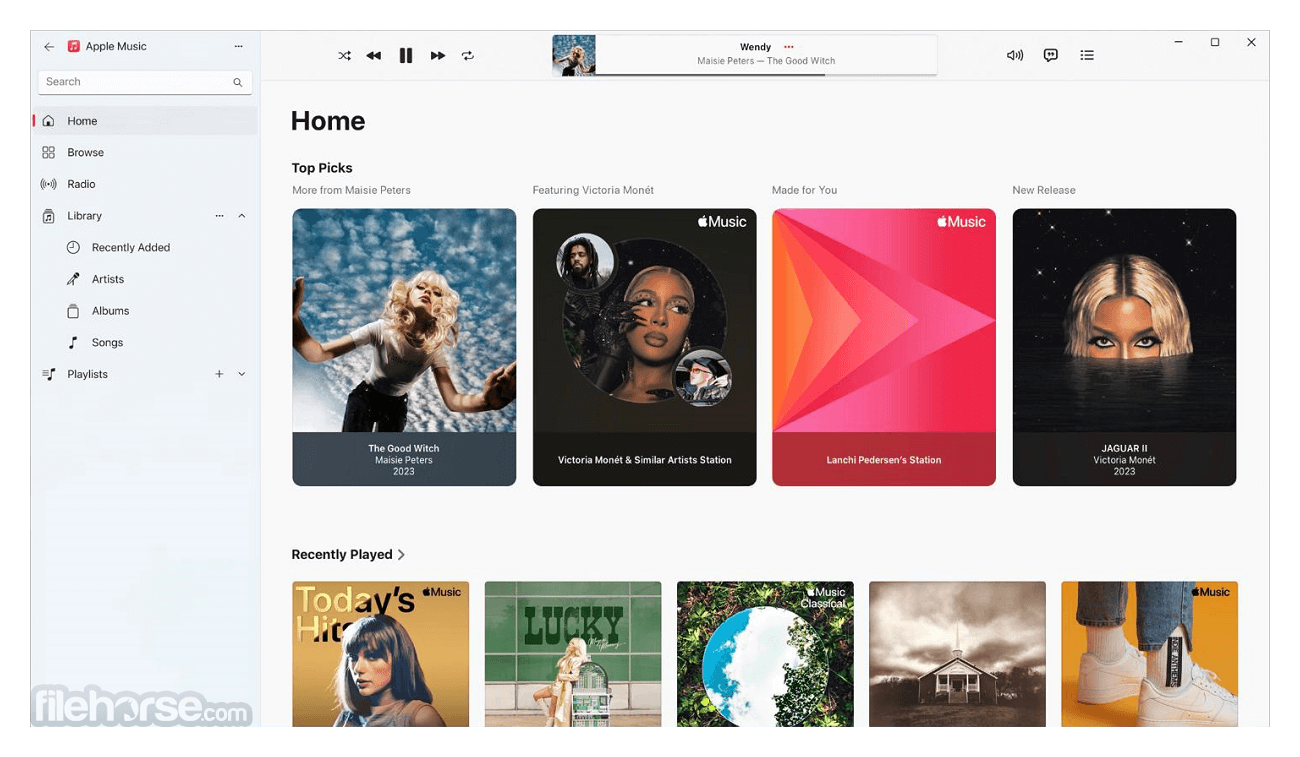 Apple Music for PC 畫面截圖 3