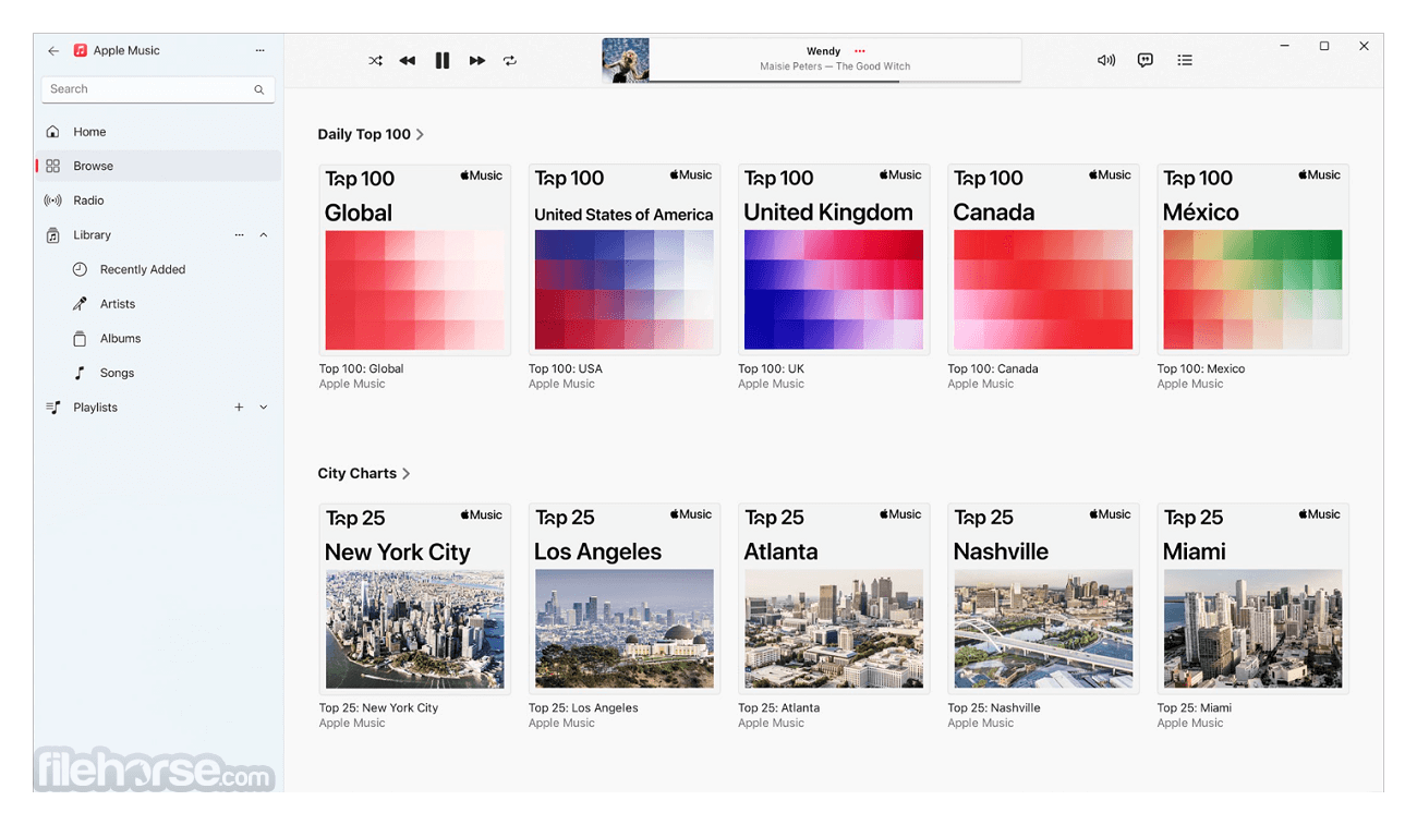 Apple Music for PC 畫面截圖 4