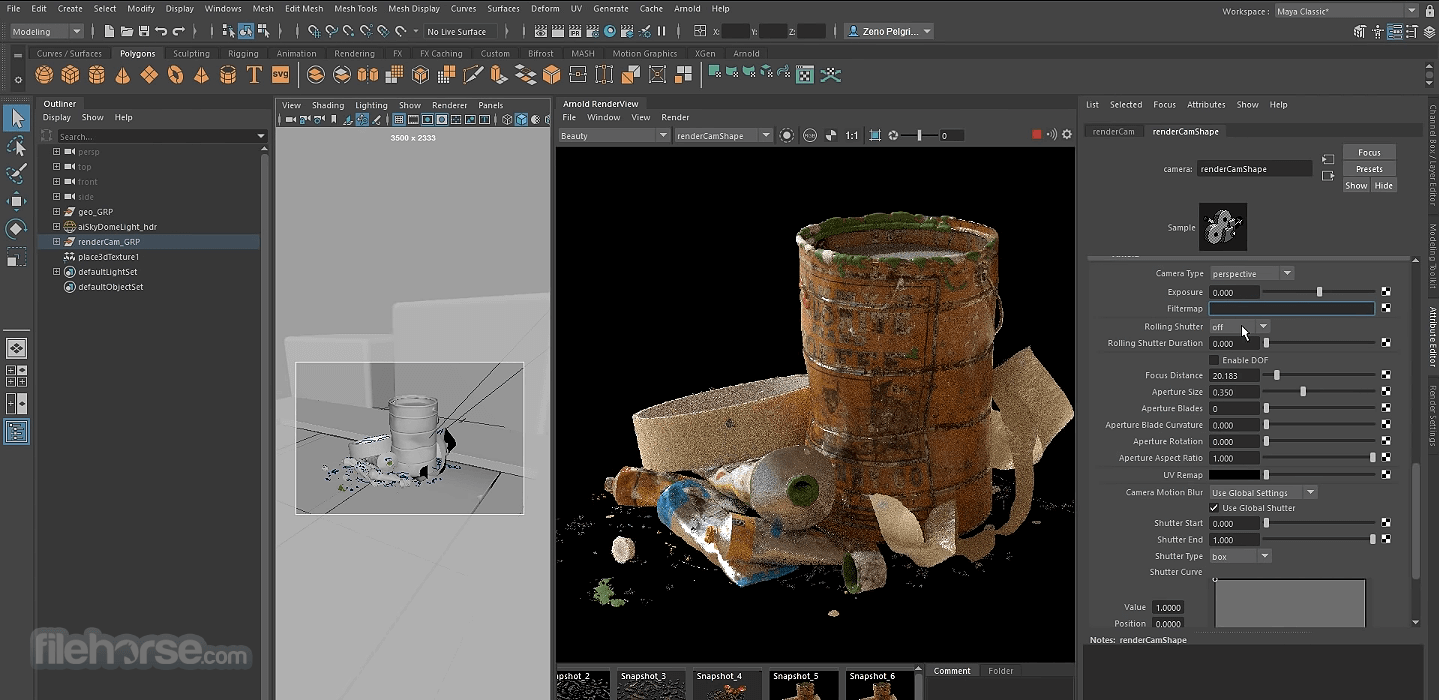 Autodesk Arnold Renderer 畫面截圖 4