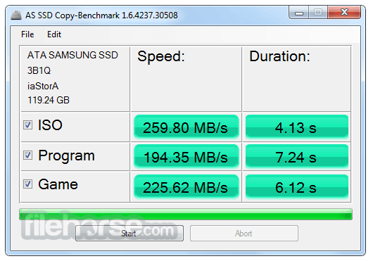 AS SSD Benchmark 畫面截圖 3