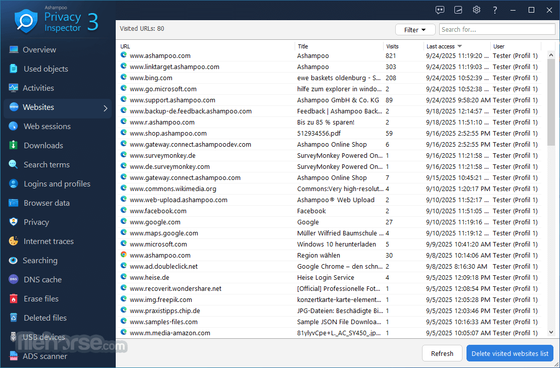 Ashampoo Privacy Inspector 畫面截圖 5