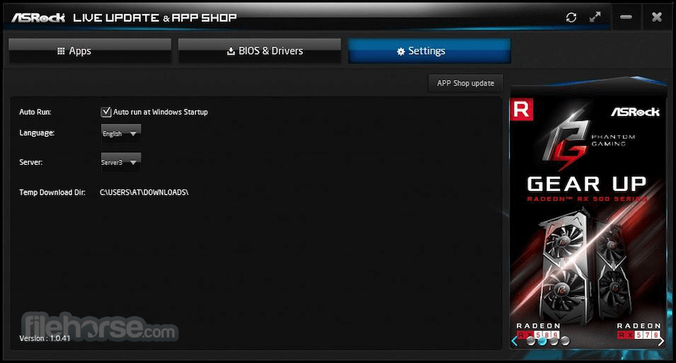 ASRock APP Shop 畫面截圖 2