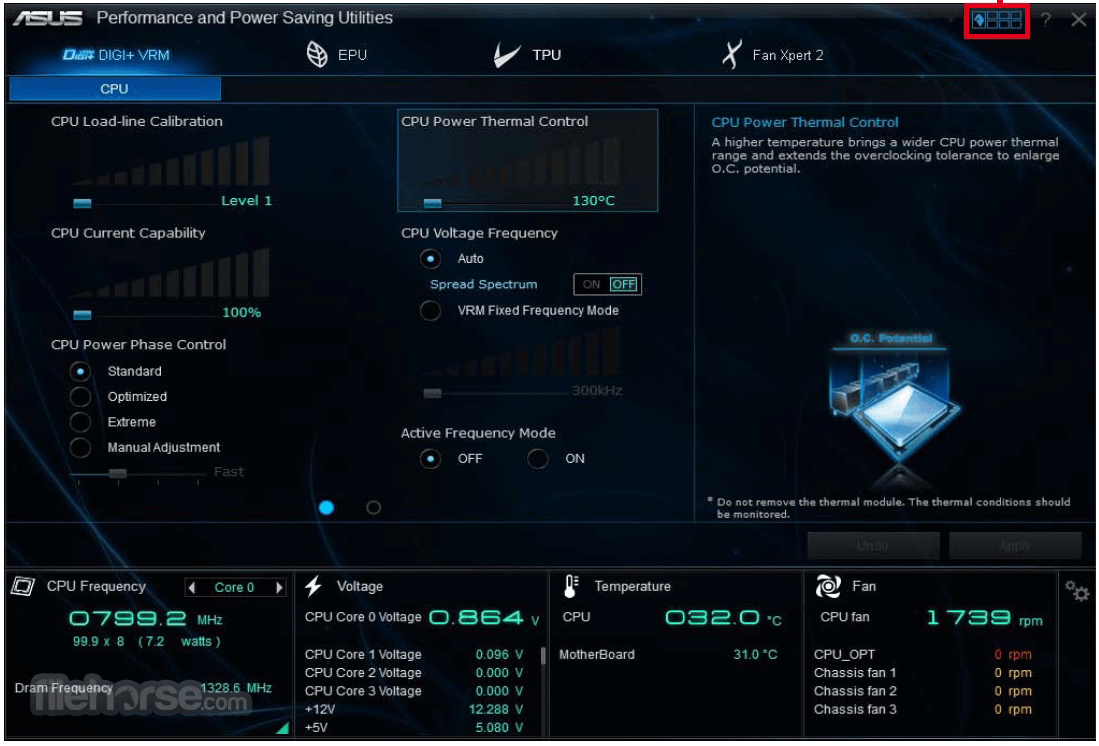 ASUS AI Suite III 畫面截圖 2