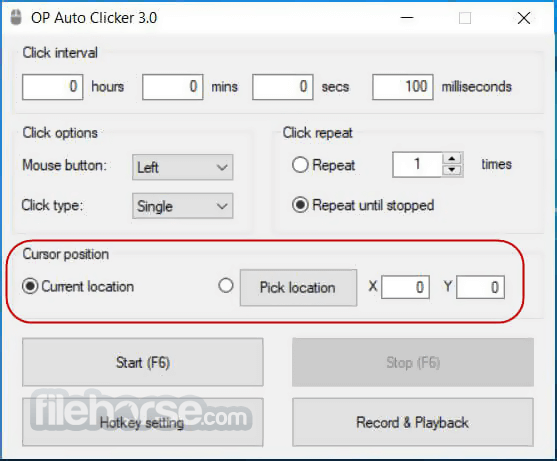 Auto Clicker 畫面截圖 4