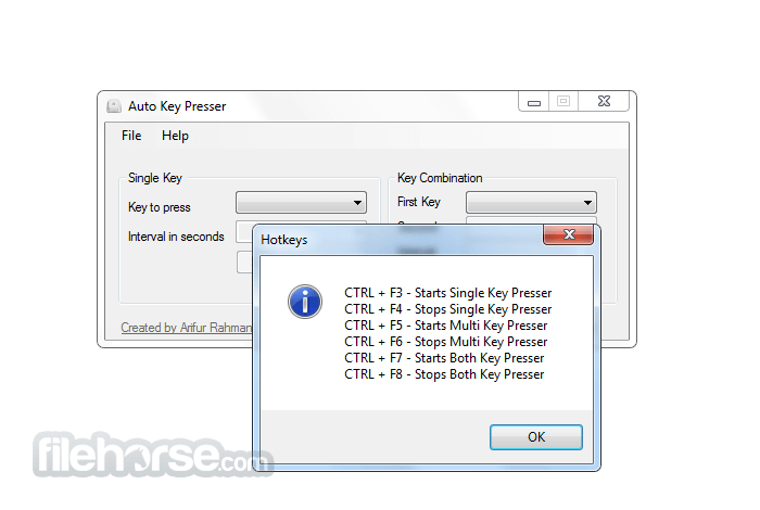 Auto Key Presser 畫面截圖 2