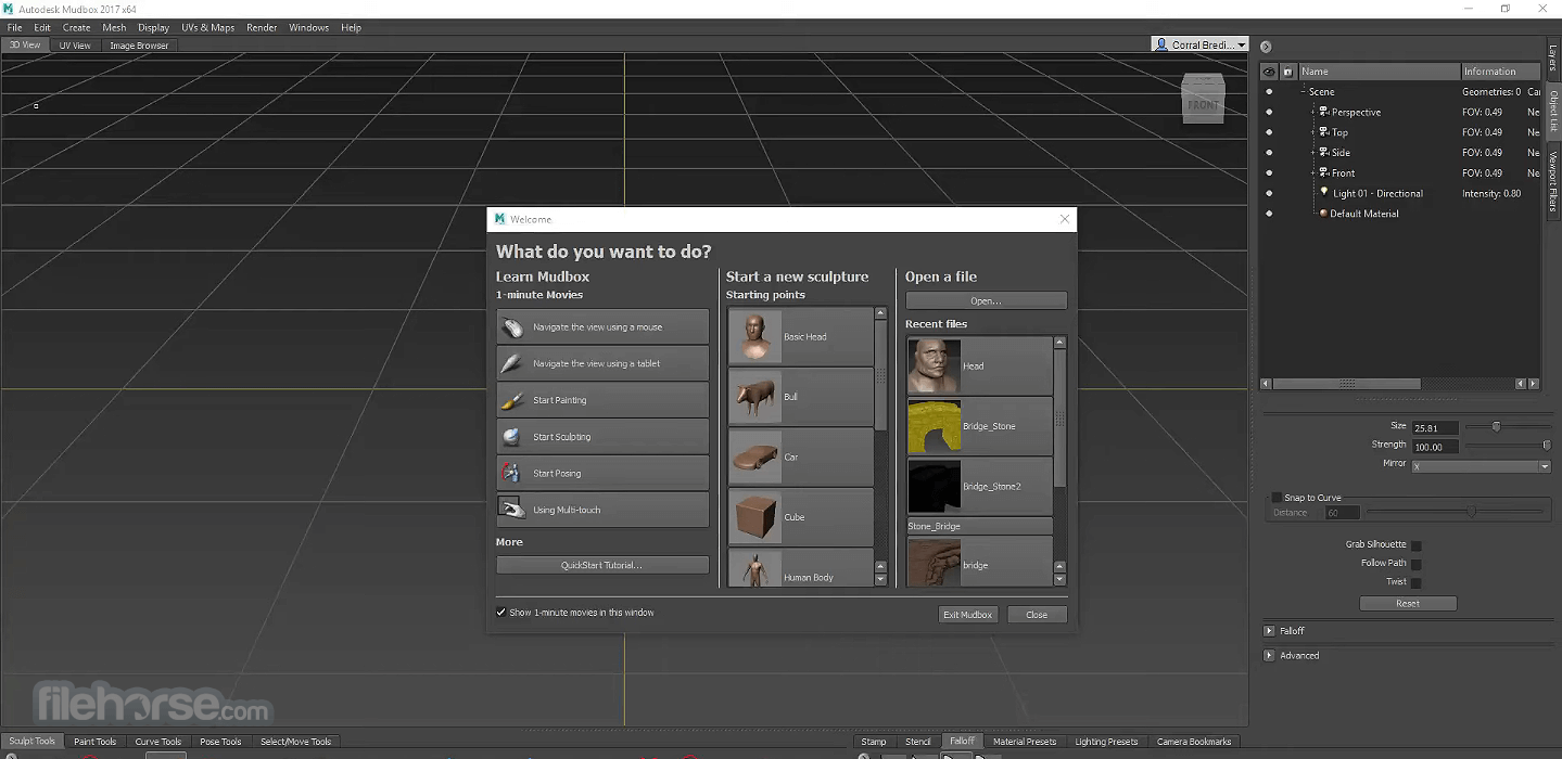 Autodesk Mudbox 畫面截圖 1