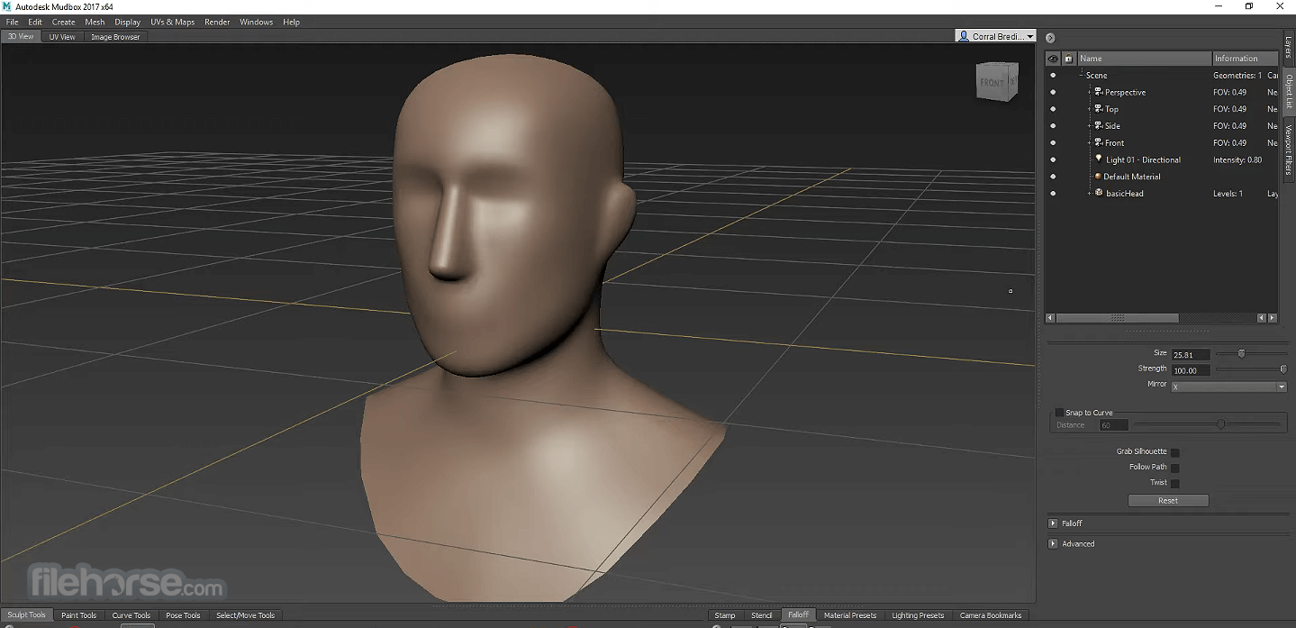 Autodesk Mudbox 畫面截圖 2