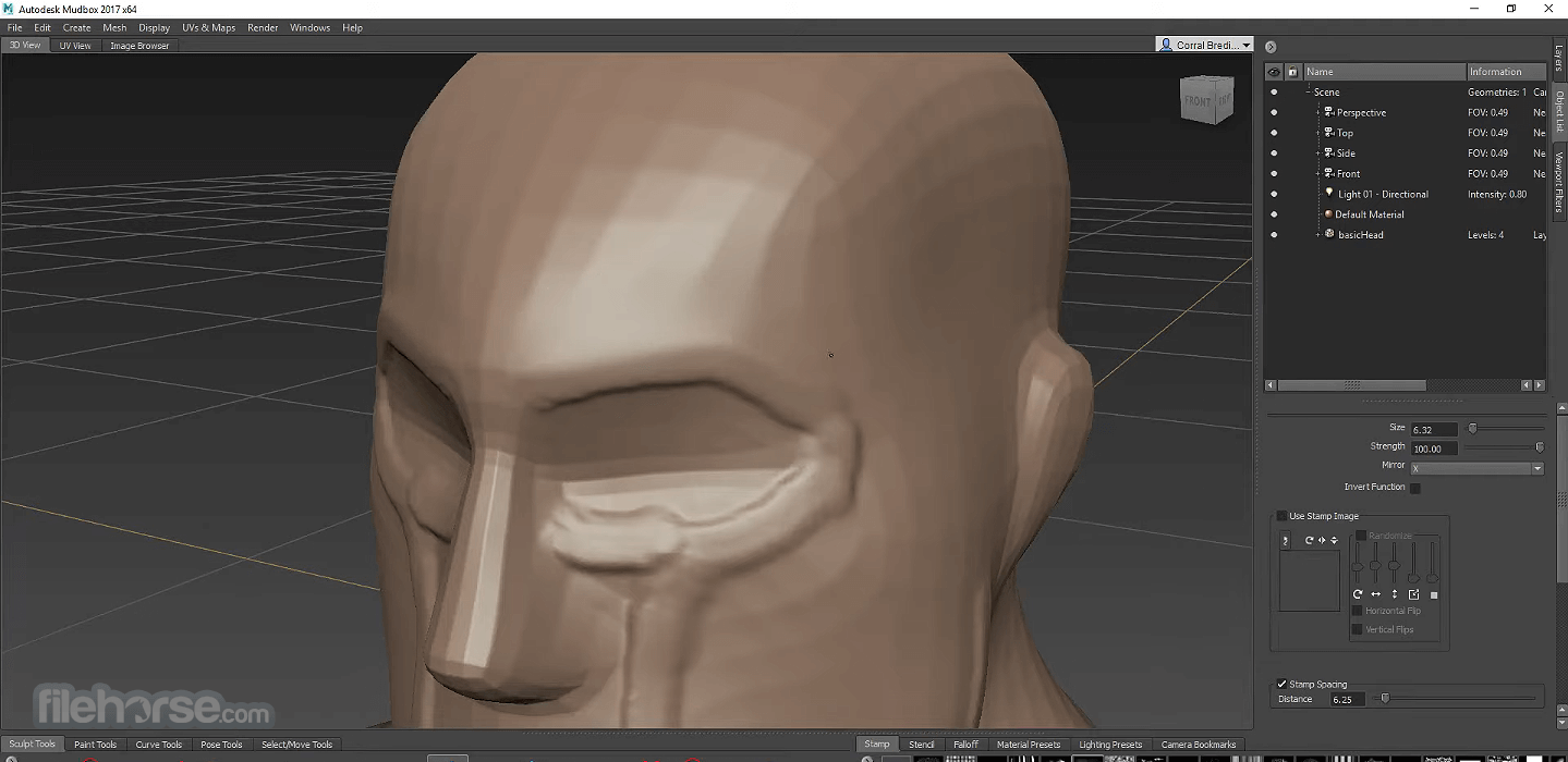 Autodesk Mudbox 畫面截圖 4
