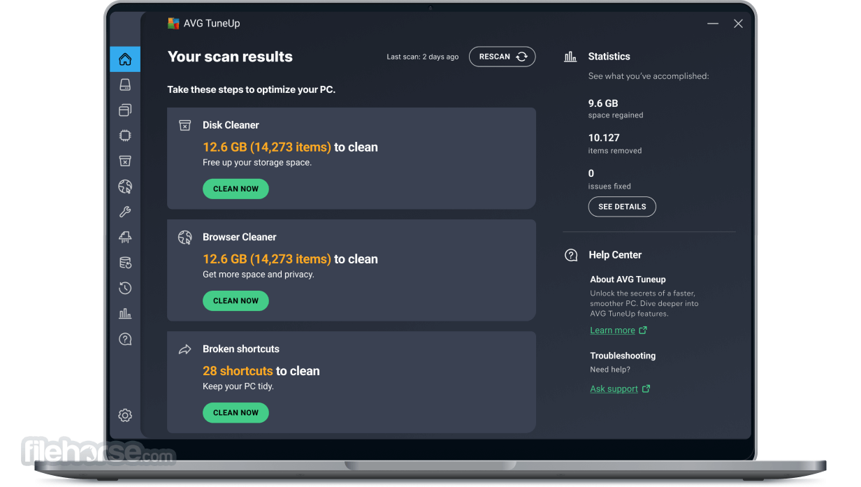 AVG PC TuneUp 畫面截圖 1