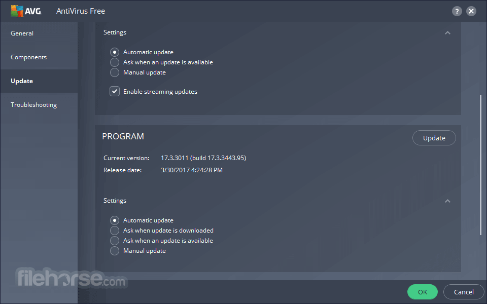 AVG Virus Definitions 畫面截圖 1