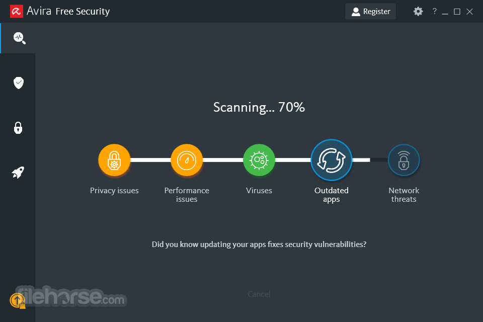 Avira Free Antivirus 畫面截圖 5