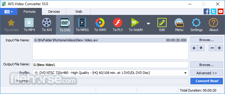 AVS Video Converter 畫面截圖 3