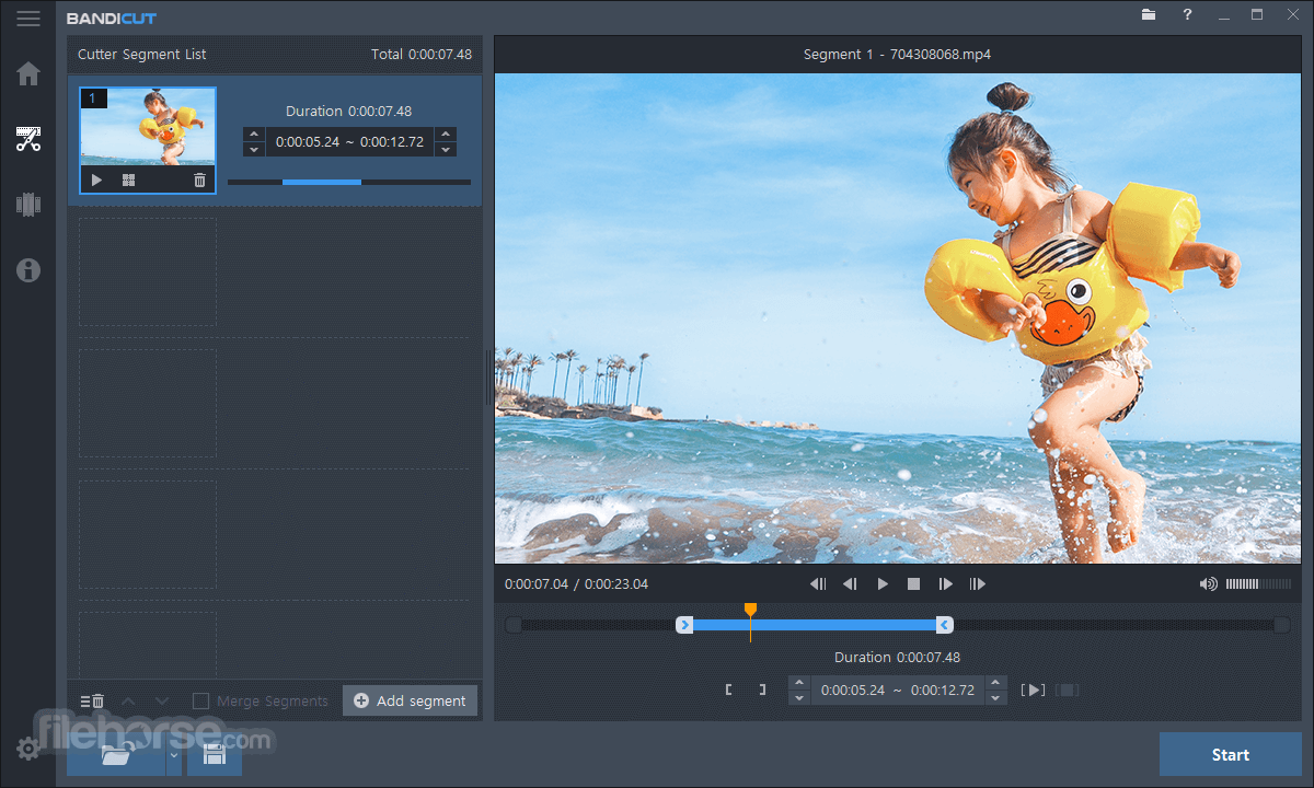 Bandicut Video Cutter 畫面截圖 2