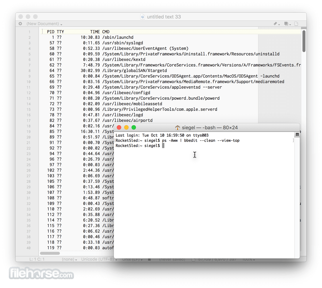 BBEdit 畫面截圖 4