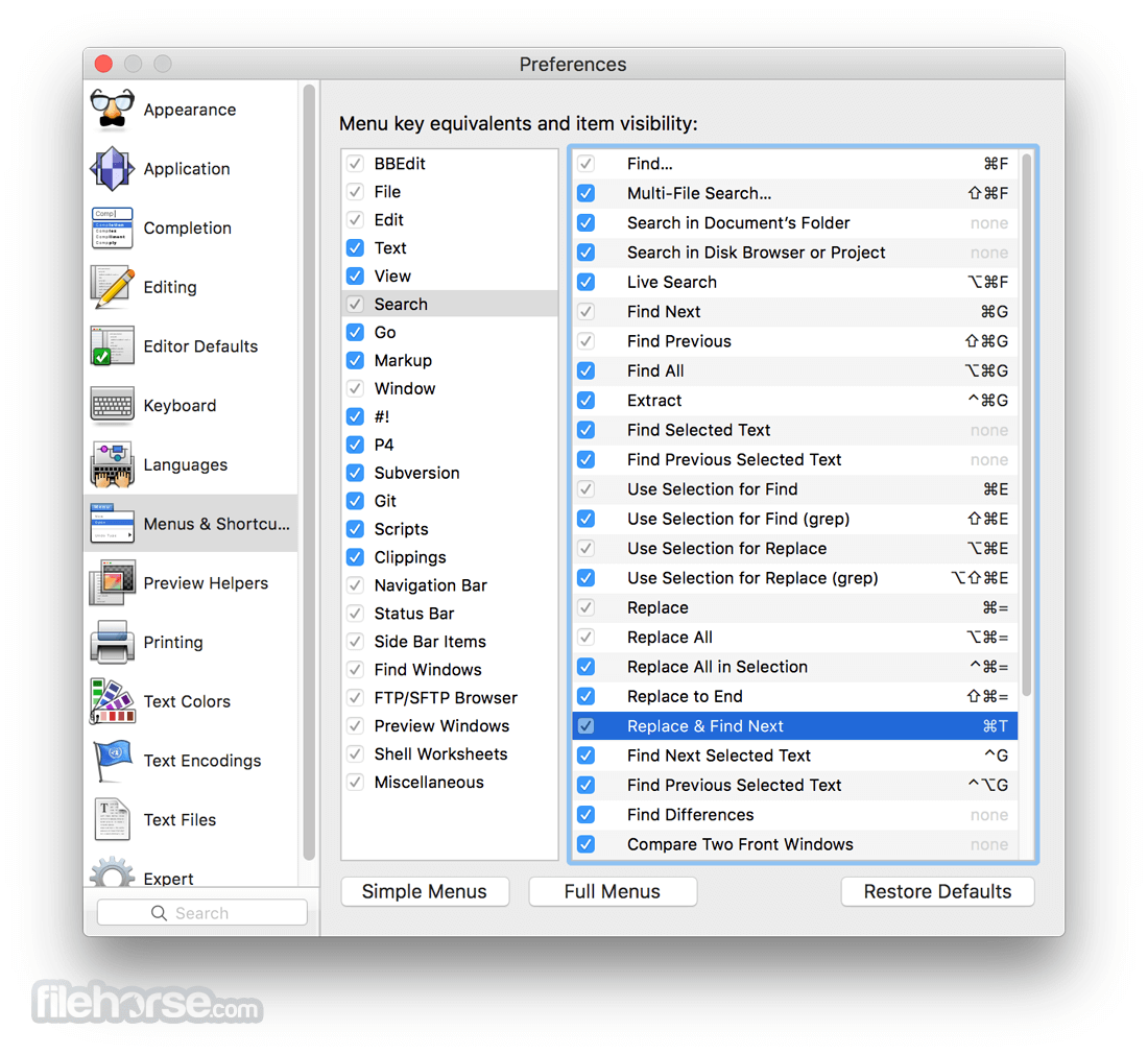 BBEdit 畫面截圖 5
