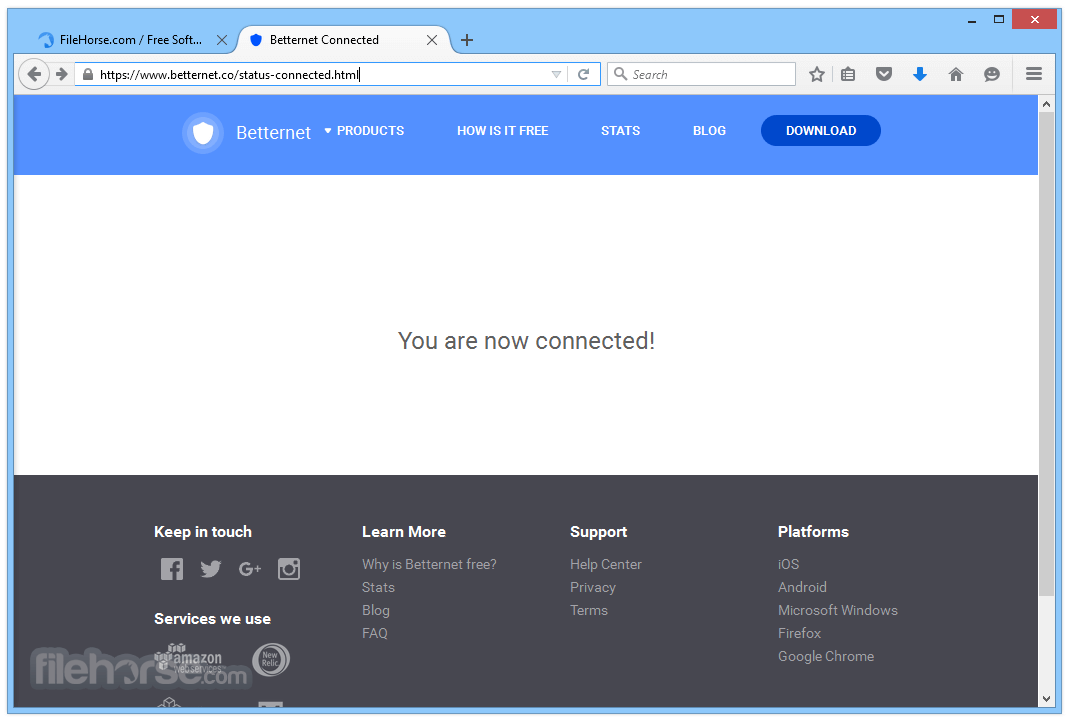 Betternet VPN 畫面截圖 3