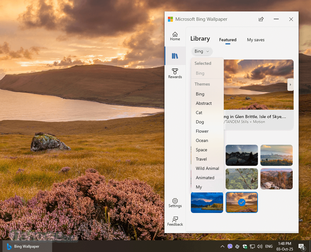 Bing Wallpaper 畫面截圖 2