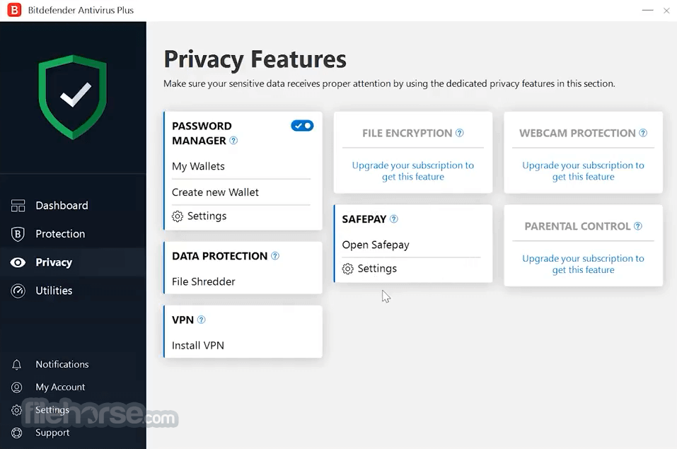Bitdefender Antivirus Plus 畫面截圖 5