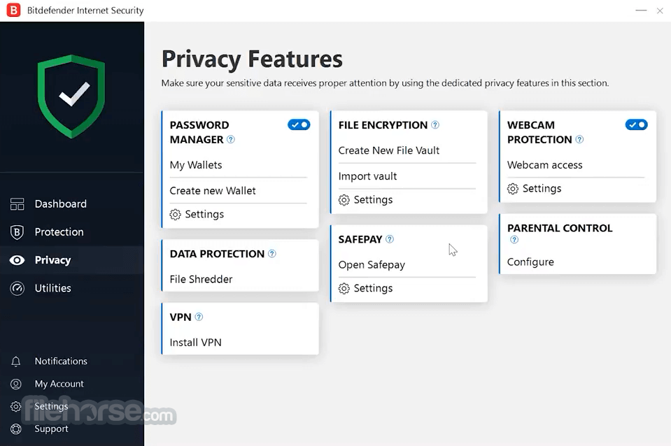 Bitdefender Internet Security 畫面截圖 3